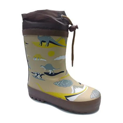 Breathable Cotton Lining Rain Boots