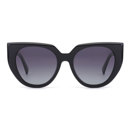 Belieye Designer Cat Eye Acetate偏光サングラスの女性