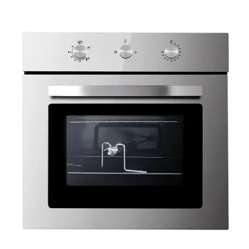Stainless Steel Built-In Gas and Electric Ovens for Pizza and Cakes