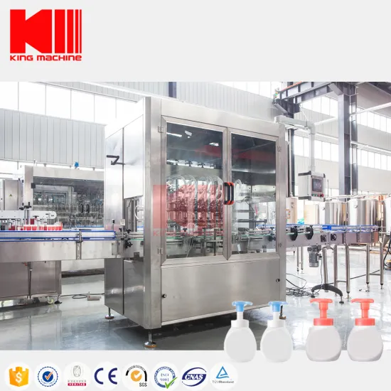 King Machine Hand Washing Liquid Soap Filling Machines
