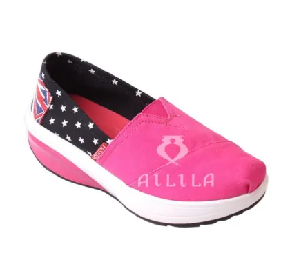 Lady balance healthy shoes