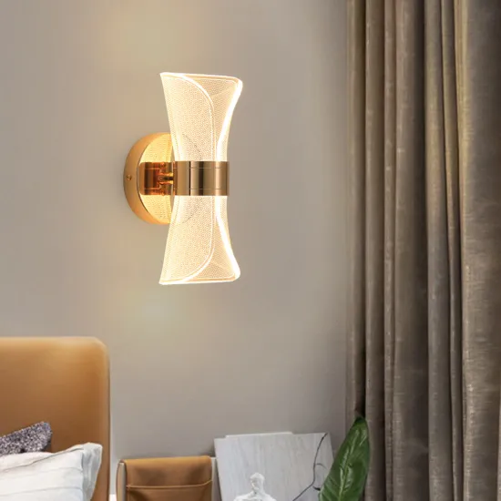 Nordic Gold Up and Down Decorative LED Wall Light for Bedroom