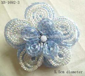 5.5cm diameter weaving beads five-petaled flowers brooch,beaded brooch,brooch clip scarf,tie brooch bijoux, jewelry brooch