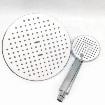 abs plastic round high pressure rainfall shower head