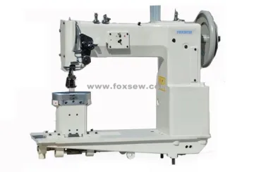 Heavy Duty Post Bed Compound Feed Walking Foot Upholstery Sewing Machine