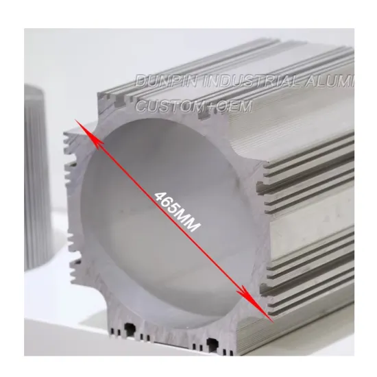 China Supplier of Extruded Aluminum Profiles for Motor Enclosures