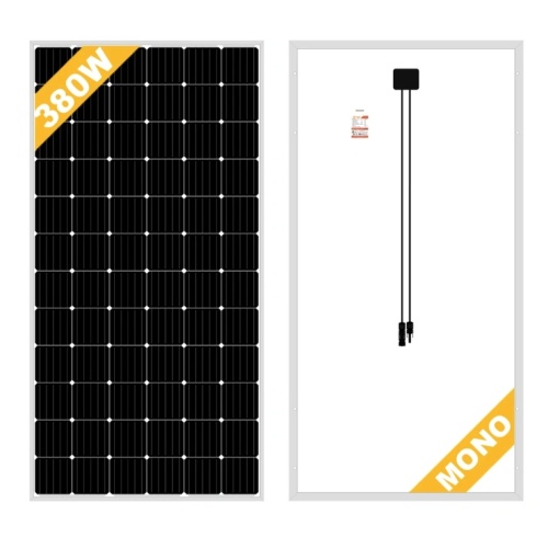 High-Efficiency 380W Monocrystalline Black Solar Panel