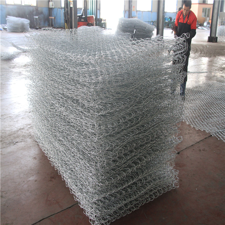 2.7mm Galvanized gabion basket anping hexagonal mesh