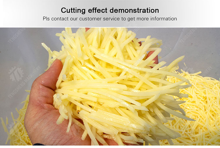 potato processing machine