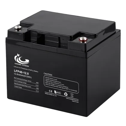 12V 40Ah Lithium LiFePO4 Deep Cycle Rechargeable Battery