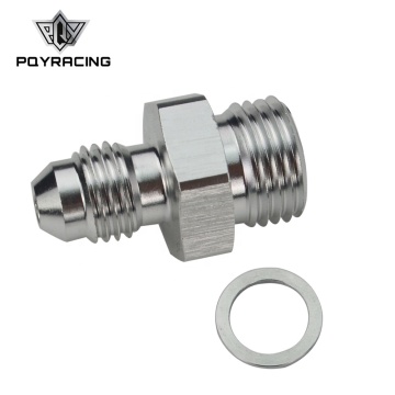 AN4-6AN Male to Straight Cut Male Fittings Adapter with Gasket