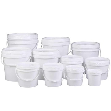 Plastic Buckets With Handle And Screw Lid Bucket