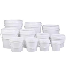 Plastic Buckets With Handle And Screw Lid Bucket