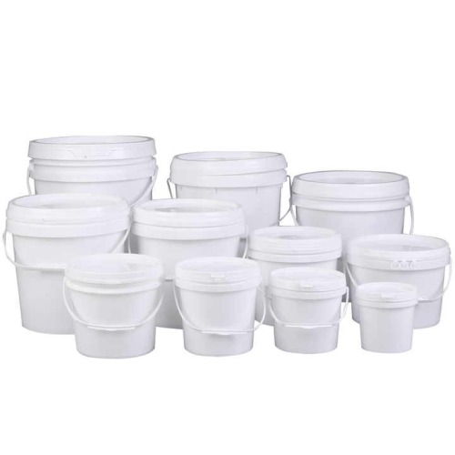 Plastic Buckets With Handle And Screw Lid Bucket