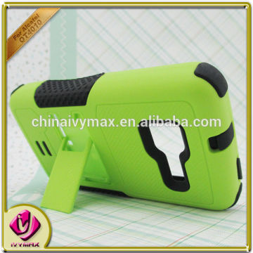 armor combo case for alcatel OT4010 durable PC silicone case