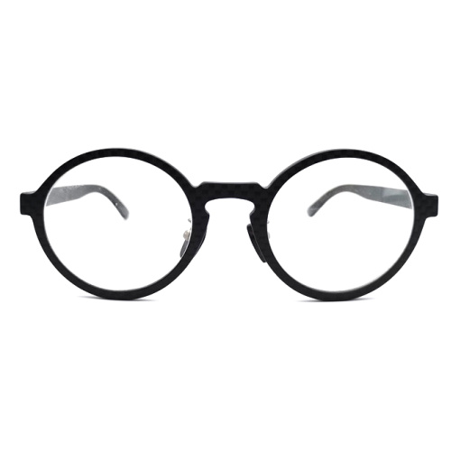 Carbon Fiber Optical Frame For Men New Classic Luxury Round Carbon Fiber Optical Frame Factory