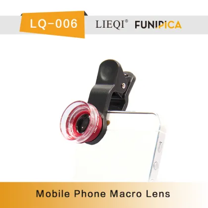 Electronics Photo Lenses phone with camera lens Micro 6X lq006 LIEQI