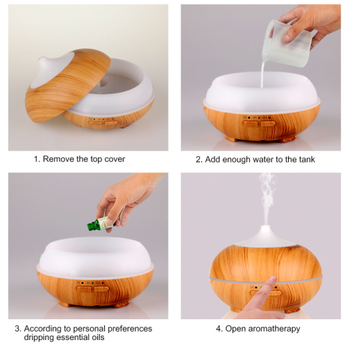 Portable Ultrasonic Vaporizer Essential Oil Air Humidifier