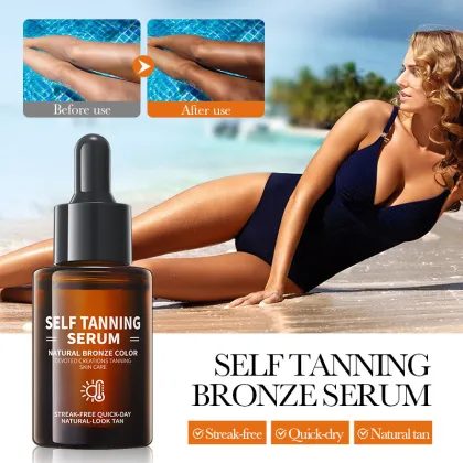 Self Tanning Essence: Moisturizing Bronze Tanning Serum