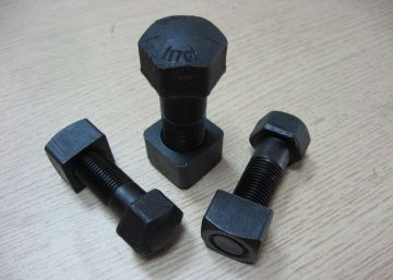 Hot Forged And Cold Drawing Track Bolts And Nuts