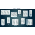 Thermal Break Aluminum Laminated Glass Fixed Window