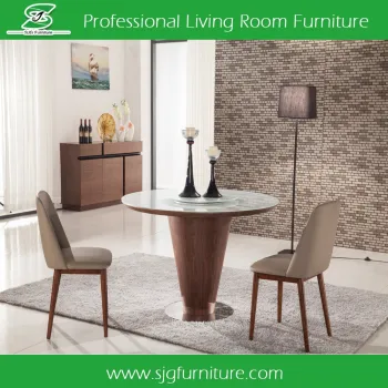 Hot Sale Modern Super White Glass Dining Table DT-4512