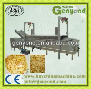 automatic banana chips frying machine