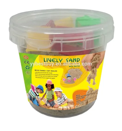 Kids magic play sand toy indoor toy bring beach fun home