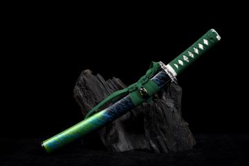 Jade Little Uramaki Tanto - T10 Burnt Blade
