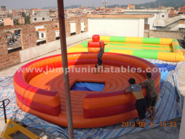 customize Inflatable for mechanical bull rodeo,inflatable mechanical bull mattress 5m dia