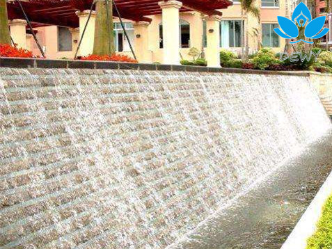 stone fountain