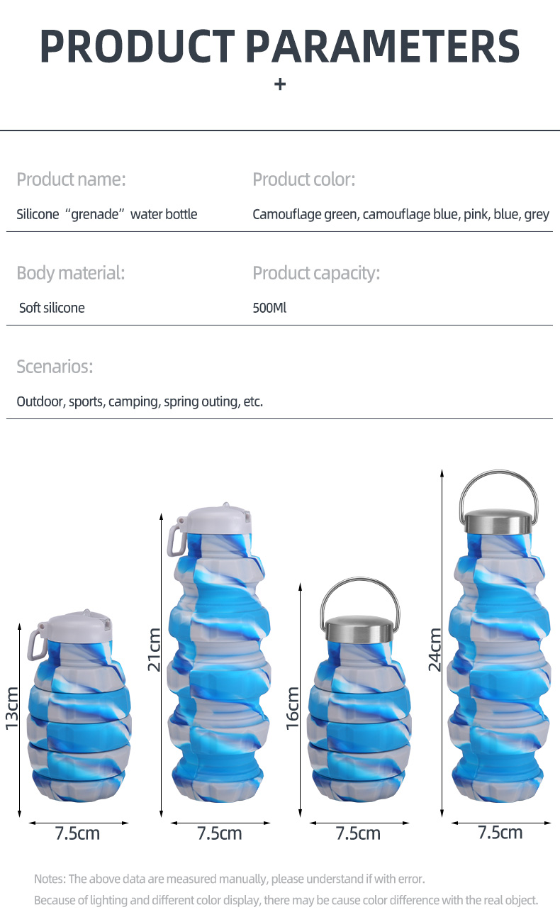 foldable water bottle MFZ-J015