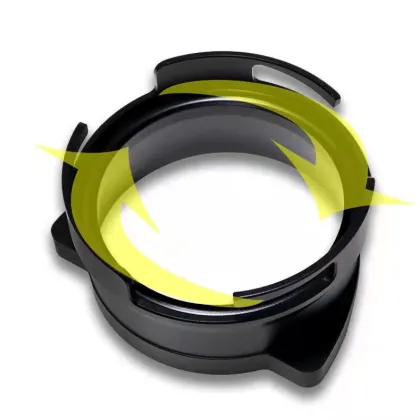 54MM Coffee Powder Funnel Aluminum Dosing Ring for Breville Portafilter