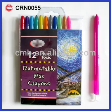 12PC FANTASTIC RETRACTABLE CRAYON