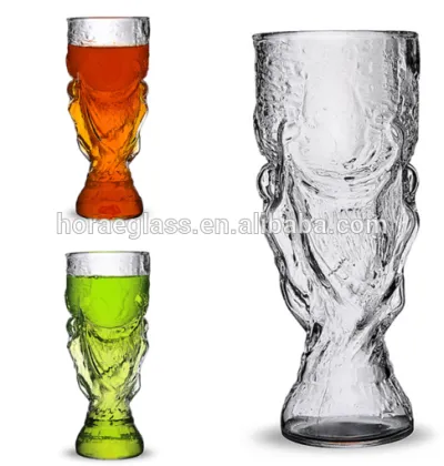 Beer Steins The World Cup Super Hercules Cup Glass Beer Mug 300ml 750ml
