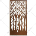 European Style Corten Steel Garden Screen