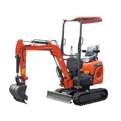 Nuevo modelo xn10-8 mini excavador con cubo de inclinación