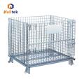 Security Wire Cages stackable storage metal foldable wire cage Manufactory