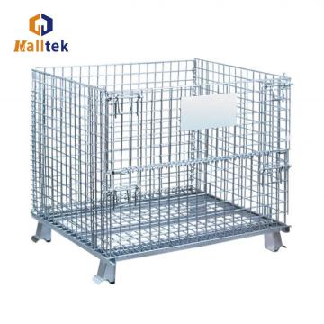 stackable storage metal foldable wire cage