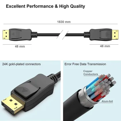 DP Cable Assembly DP TO DP