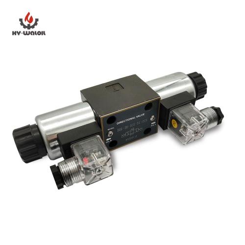 Solenoid Diverter Valve DC24V Hydraulic Two-Way Solenoid DSG-02 Reversing Valve Manufactory