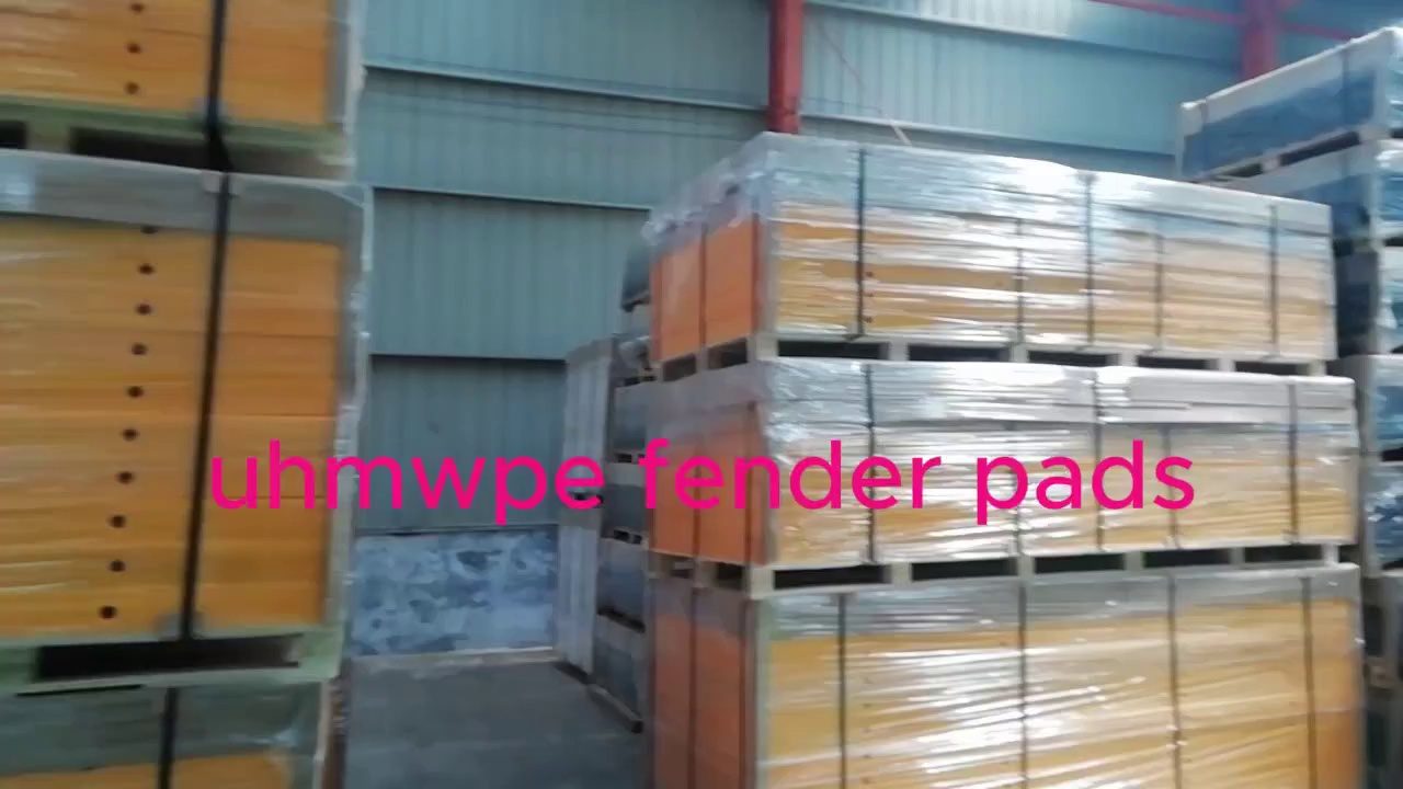 UHMWPE Plastic Wharf Sliding Bumper Covers