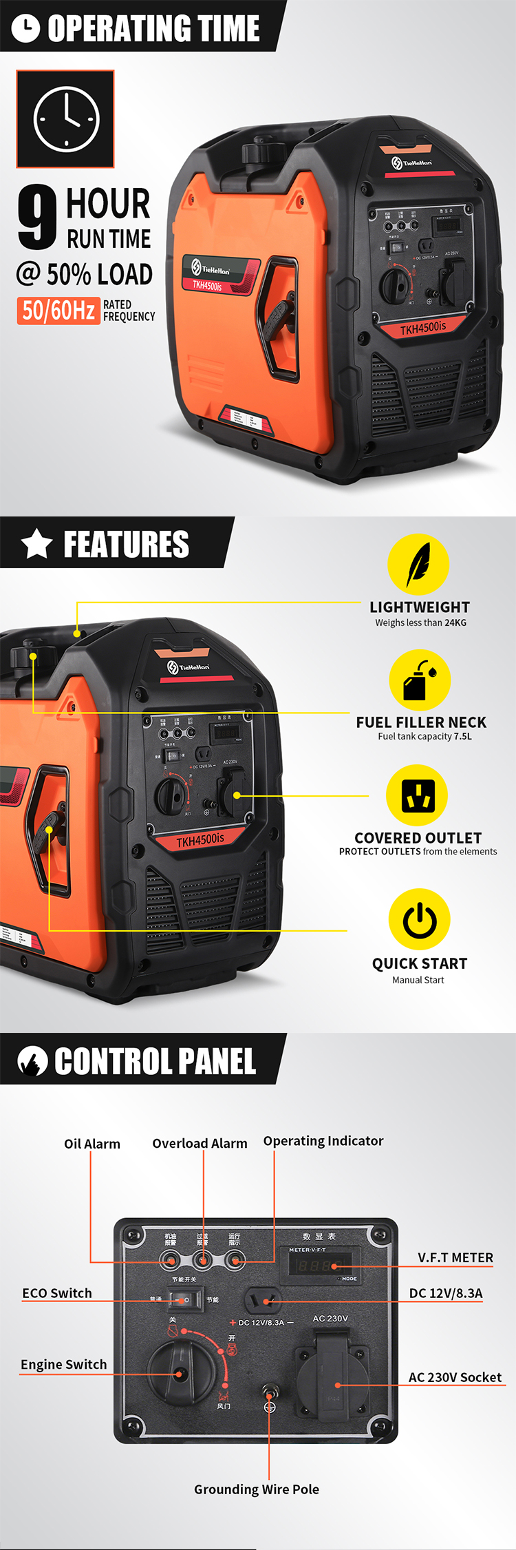 Silent Inverter Generator