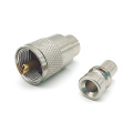 Screwed Coupling PL259 UHF Male Plug Cable Connector