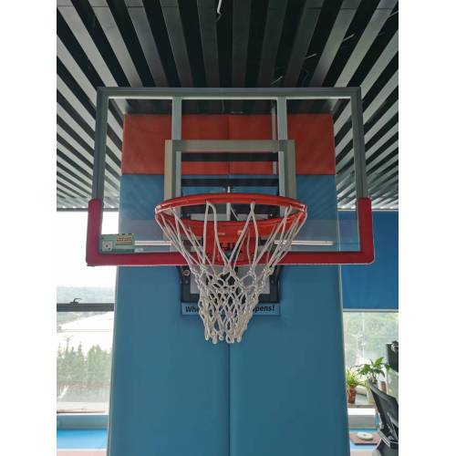 Wall mounted electric lift Children basketball hoop