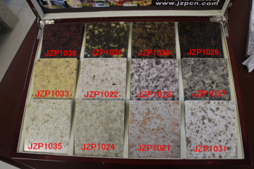 double color quartz stone slab