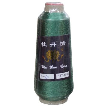 darkgreen L (st) Type Metallic Yarn