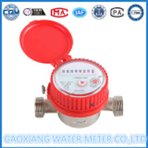 Horizontal rotor type water meter