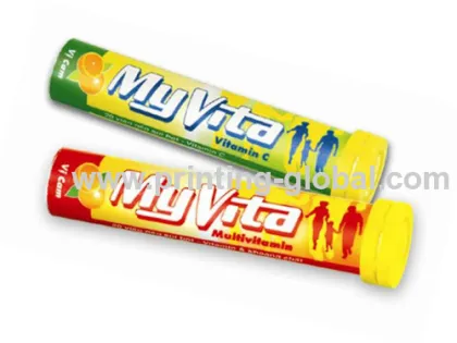 Heat Transfer Printing Equipment For Effervescent Tablets Tube Heat Transfer Printing 