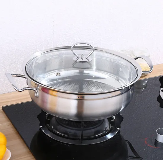 Stainless Steel Household Sauce Pot Thickened Non-stick